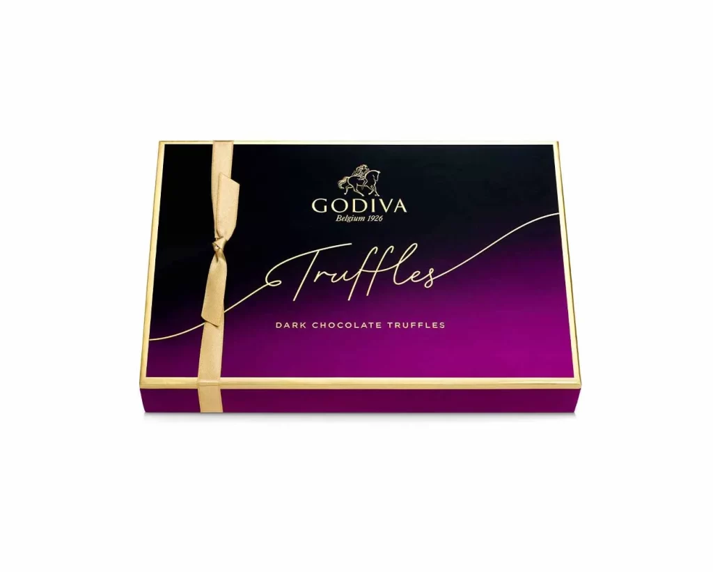 Godiva Dark Chocolate Truffles 24 pc Packaging