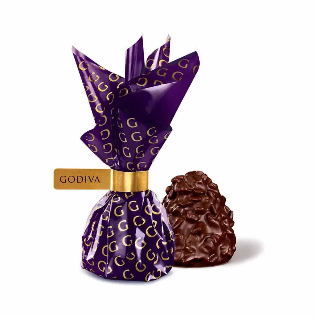 Godiva Double Dark Chocolate Domes Set of 6 Packaging