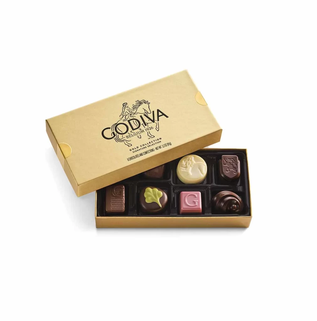 Godiva Easter Basket Chocolate Gift Set Packaging