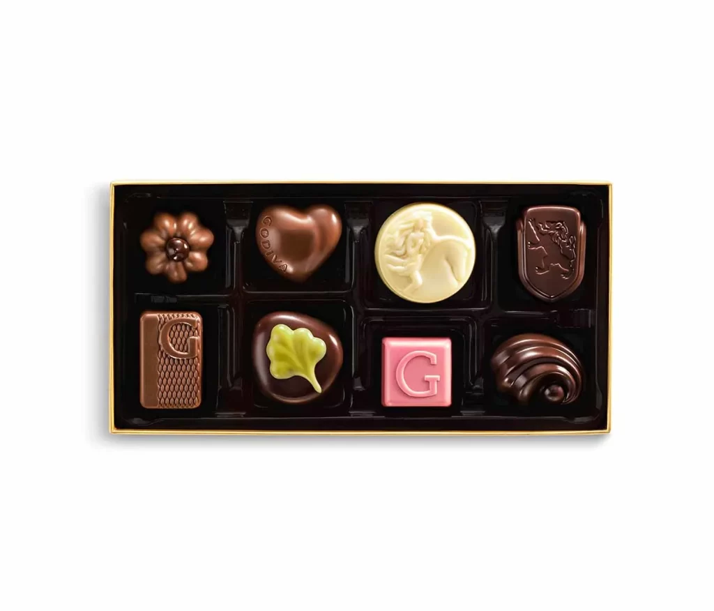 Godiva Easter Basket Chocolate Gift Set Packaging