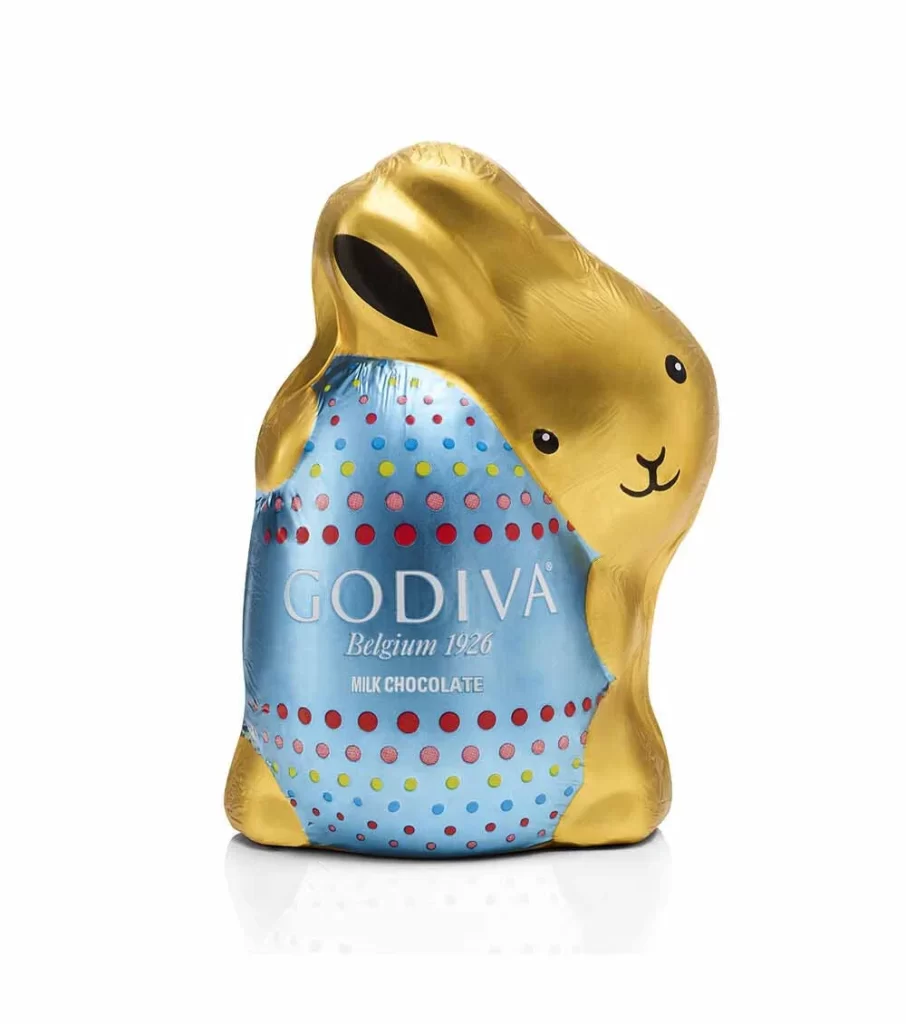 Godiva Enchanted Easter Chocolate Gift Basket Packaging