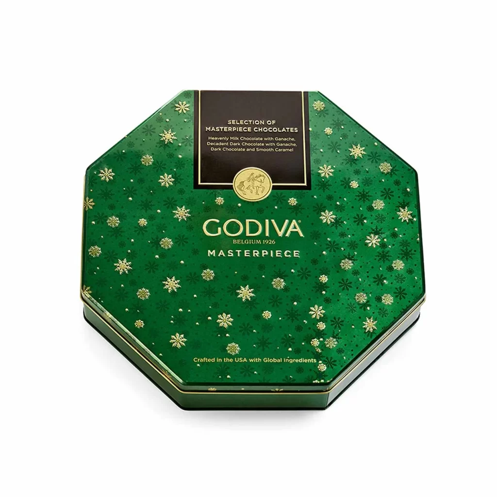 Godiva Festive Countdown Gift Set Packaging