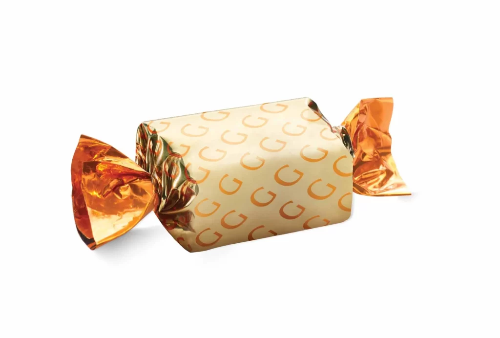 Godiva Caramels Milk Chocolate Set of 6 Packaging