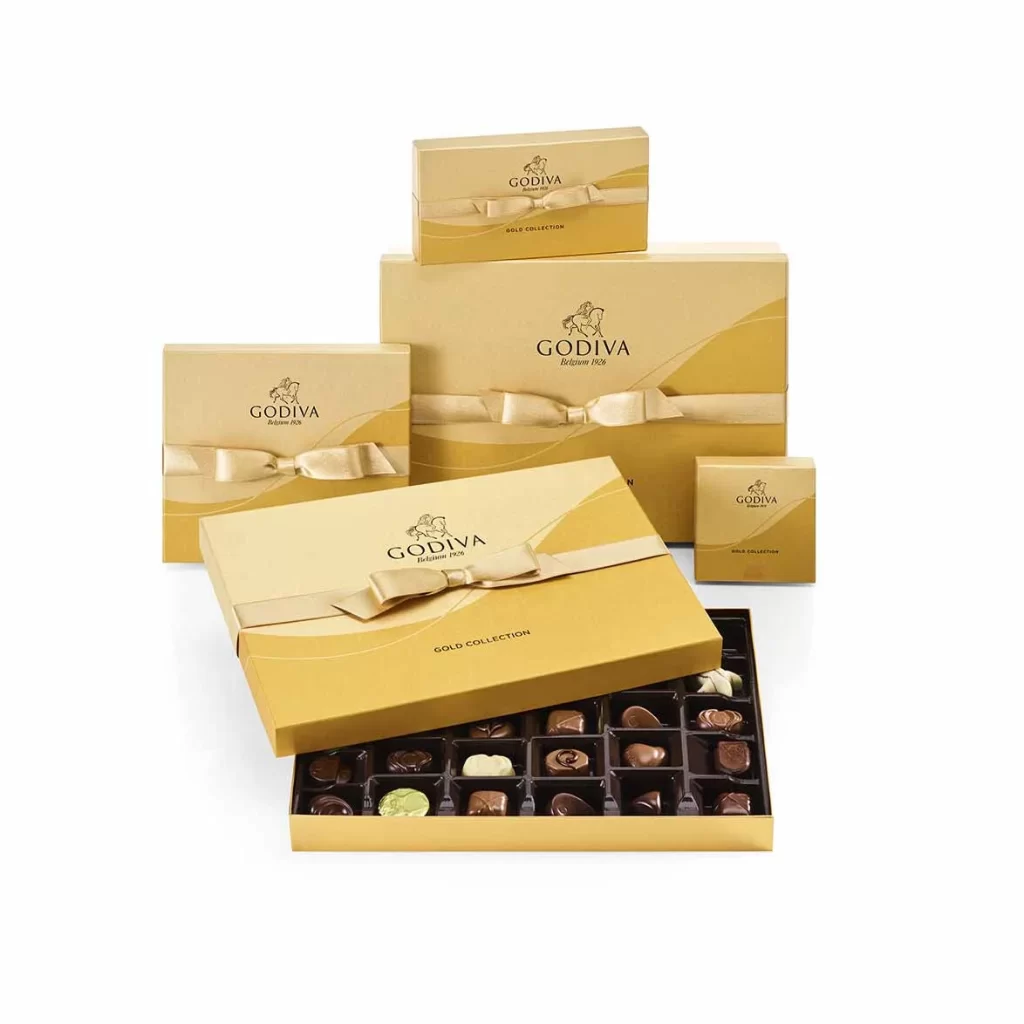 Godiva Gold Collection Appreciation Gift Set Packaging