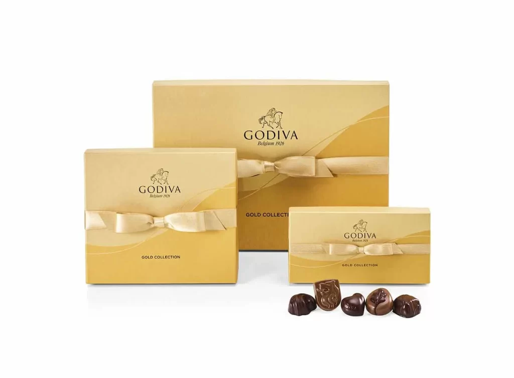 Godiva Gold Collection Gift Set Packaging