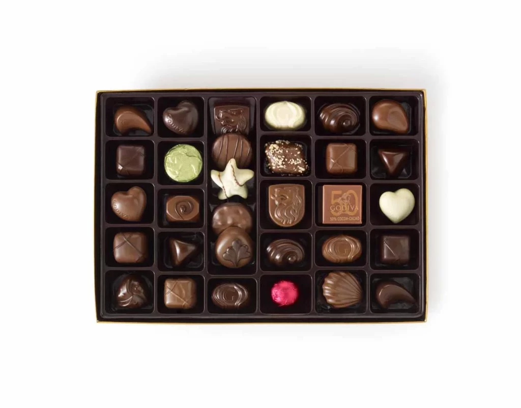 Godiva Gold Collection Gift Set Packaging