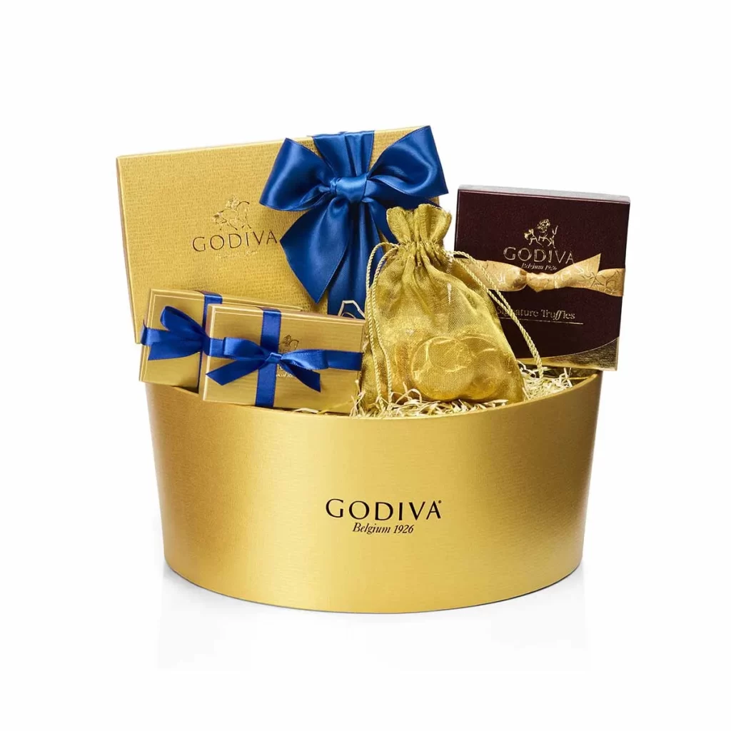 Godiva Hanukkah Chocolate Gift Box Packaging