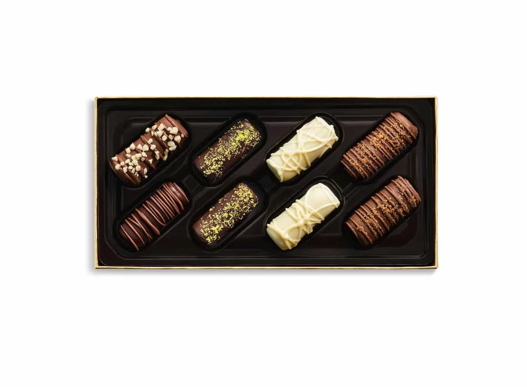 Godiva Holiday Limited Edition Chocolates Gift Box 8 pc Packaging