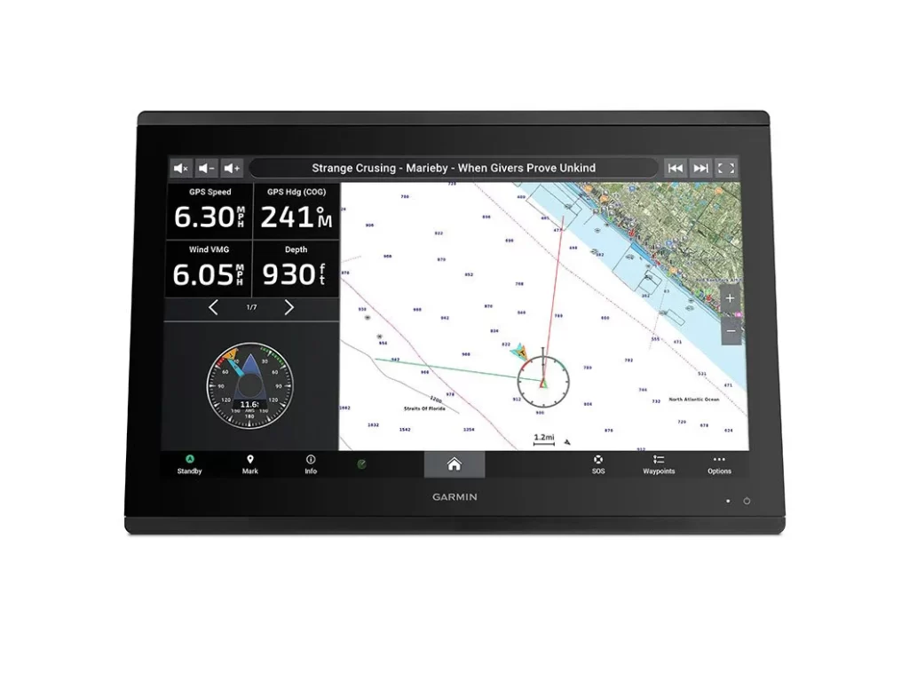Garmin GPSMAP Marine Chartplotter Product Photography