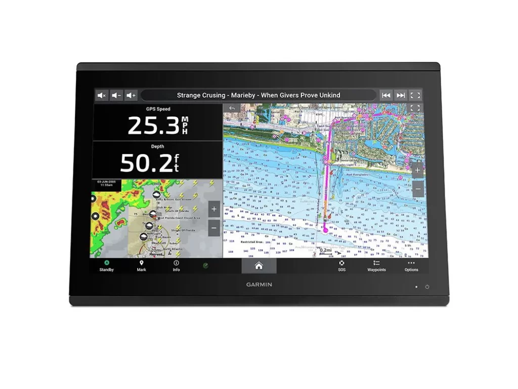 Garmin GPSMAP Marine Chartplotter Product Photography