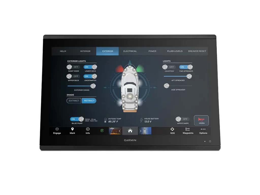Garmin GPSMAP Marine Chartplotter Product Photography