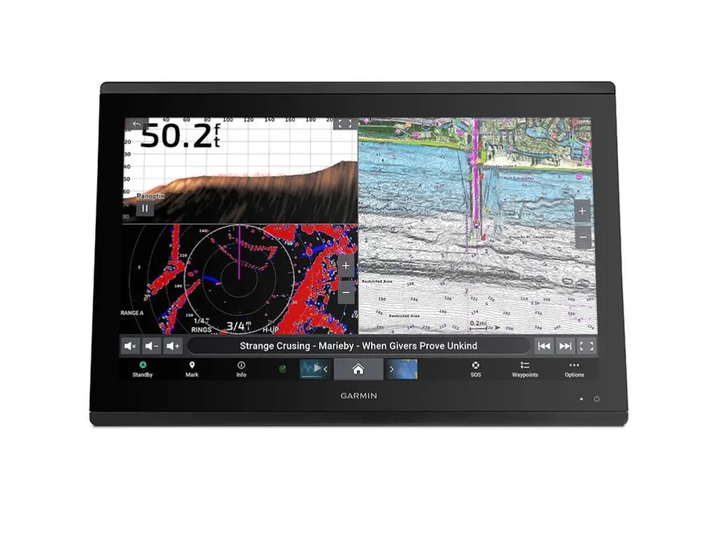 Garmin GPSMAP Marine Chartplotter Product Photography