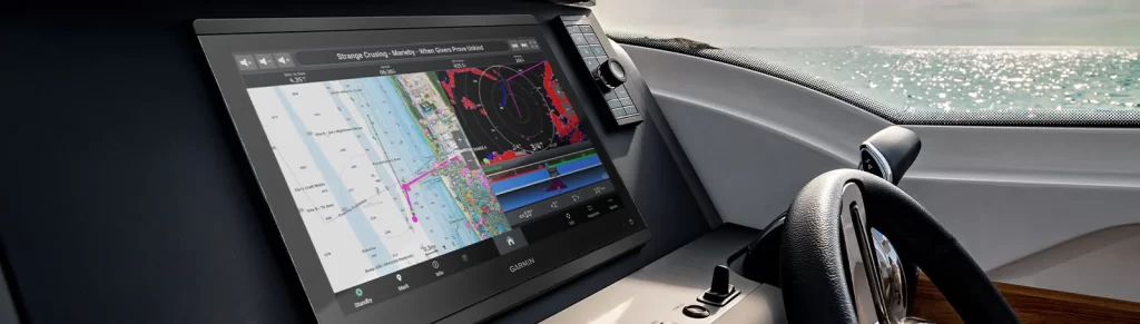 Garmin GPSMAP Marine Chartplotter Product Photography