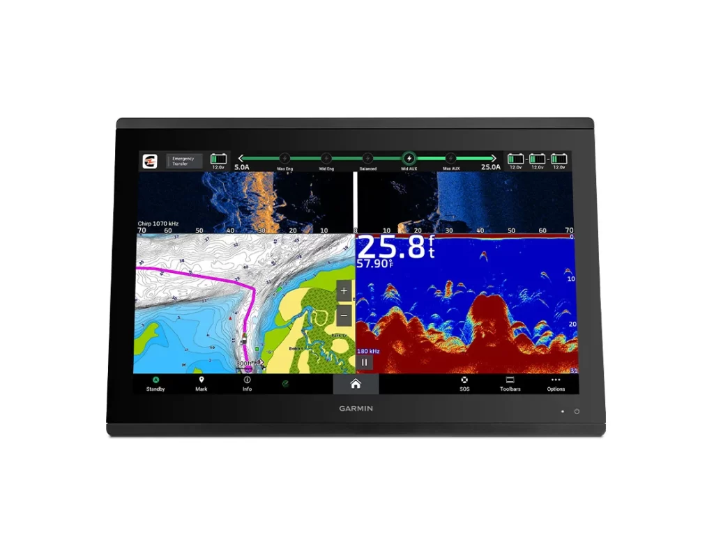 Garmin GPSMAP Marine Chartplotter Product Photography
