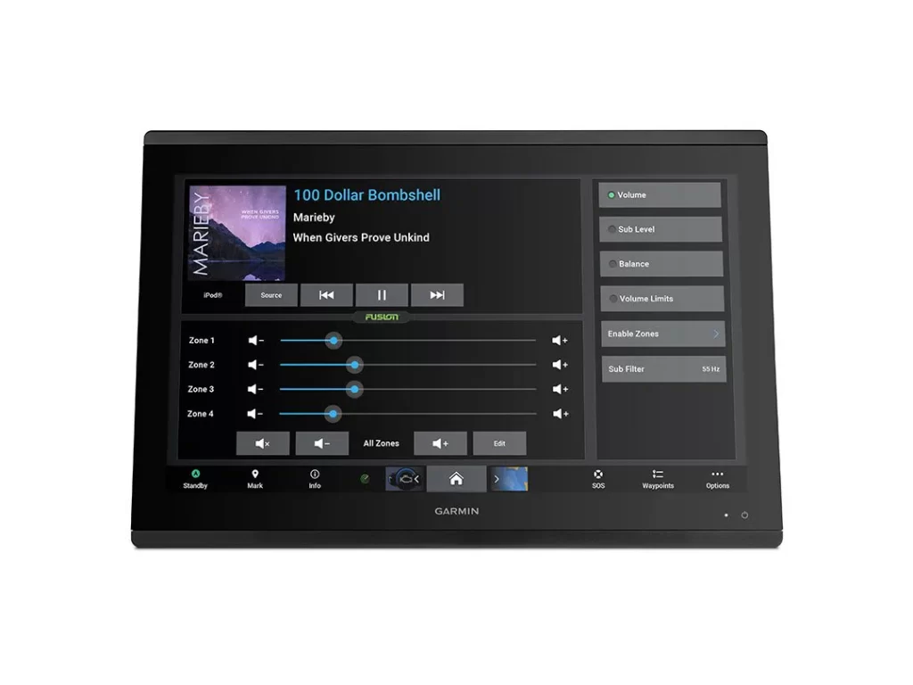 Garmin GPSMAP Marine Chartplotter Product Photography