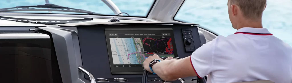 Garmin GPSMAP Marine Chartplotter Product Photography