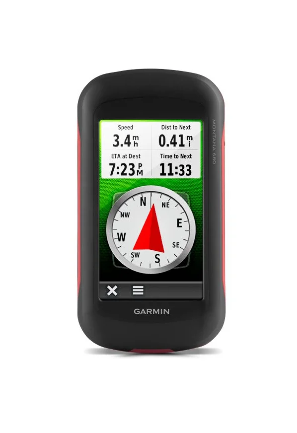 Garmin Montana 610 Handheld GPS Product Photography