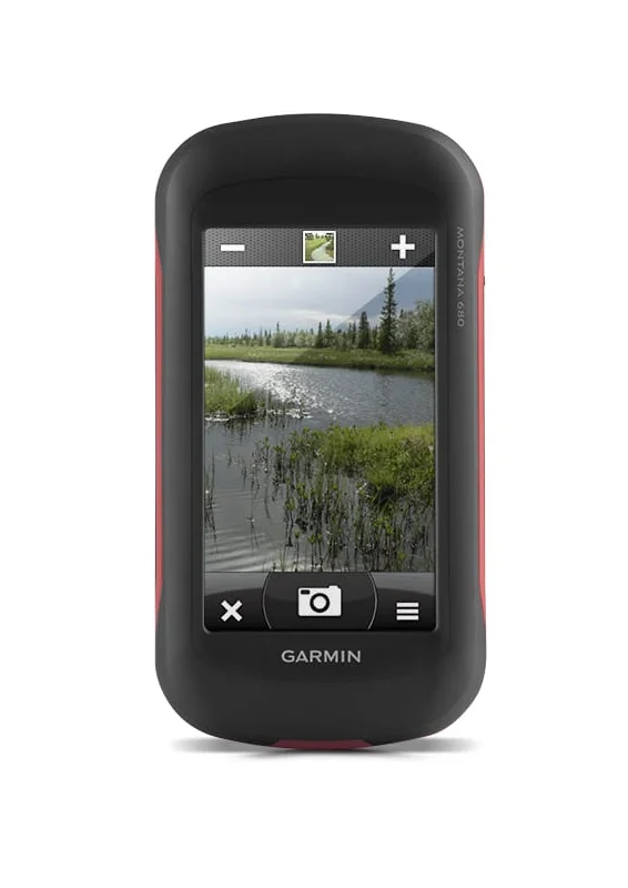 Garmin Montana 610 Handheld GPS Product Photography