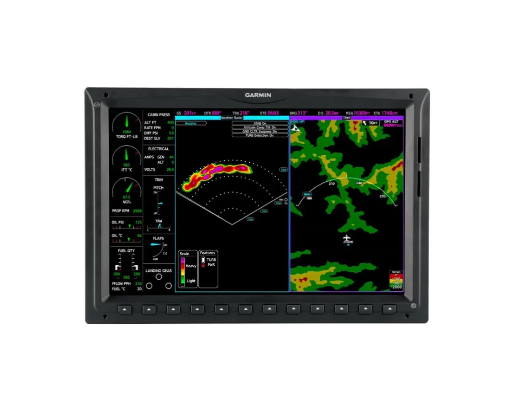 Garmin G1000 NXi Aviation Display Product Photography