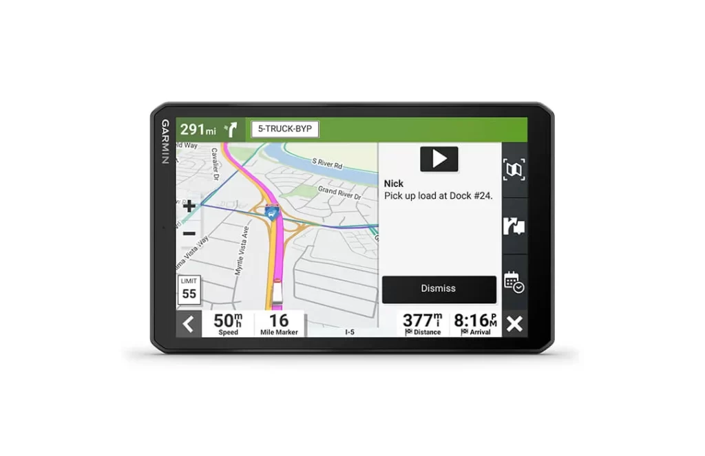 Garmin nuvi 2557LM GPS Navigation Product Photography