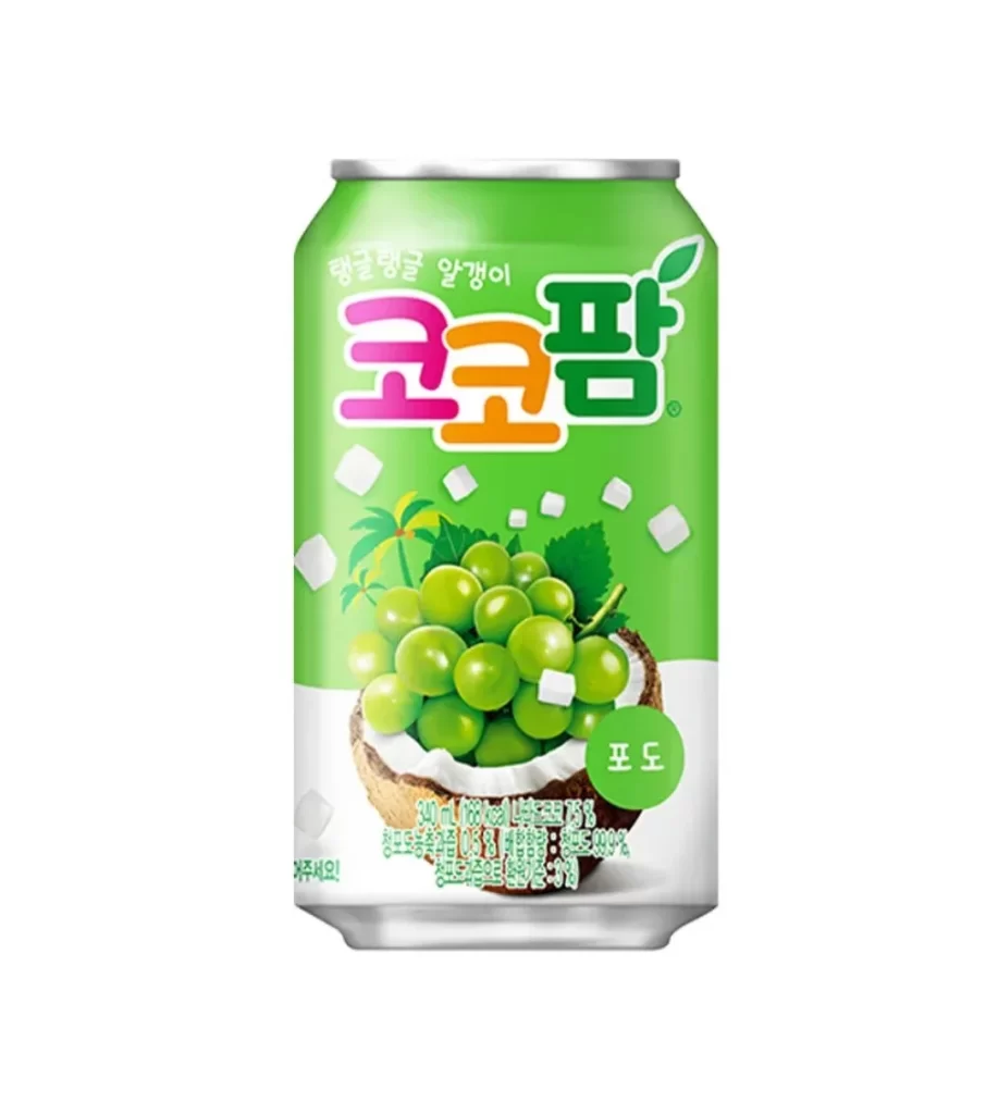 Haitai Coconut Grape Drink Packaging