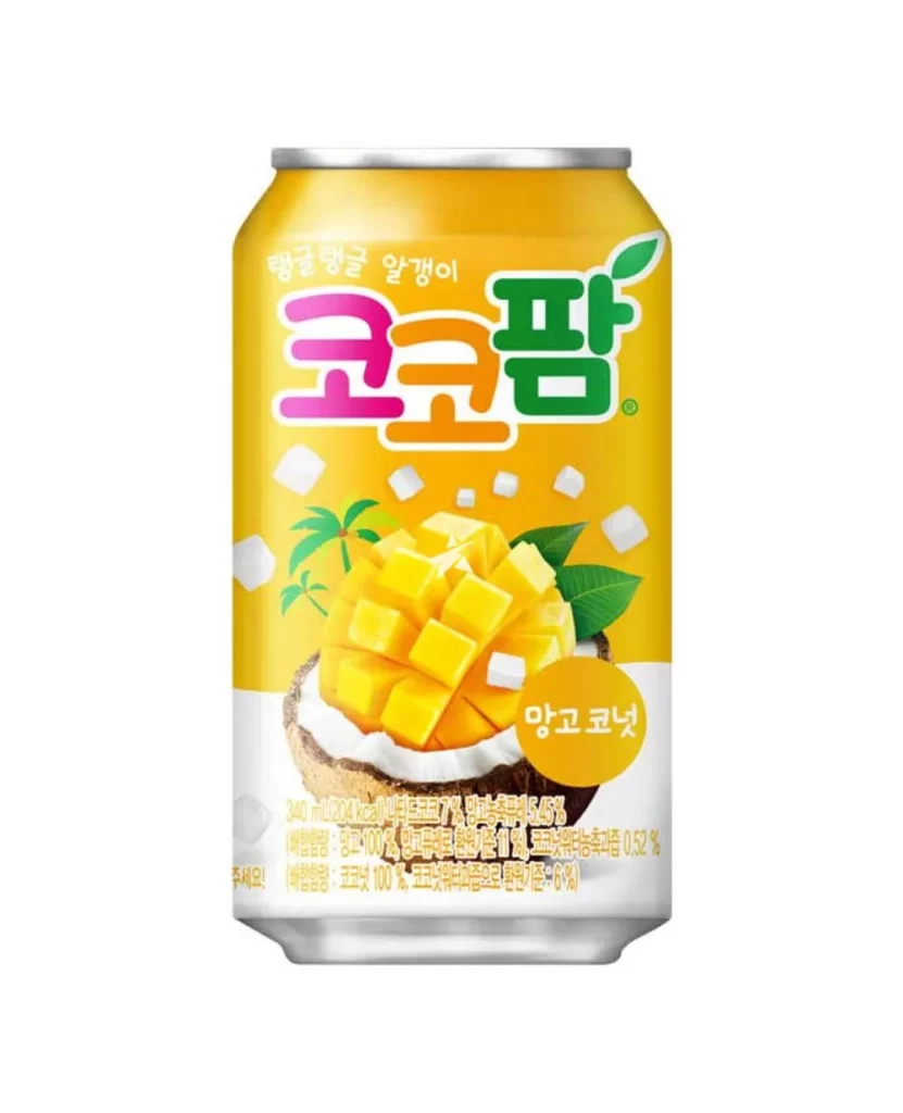 Haitai Coconut Mango Drink Packaging