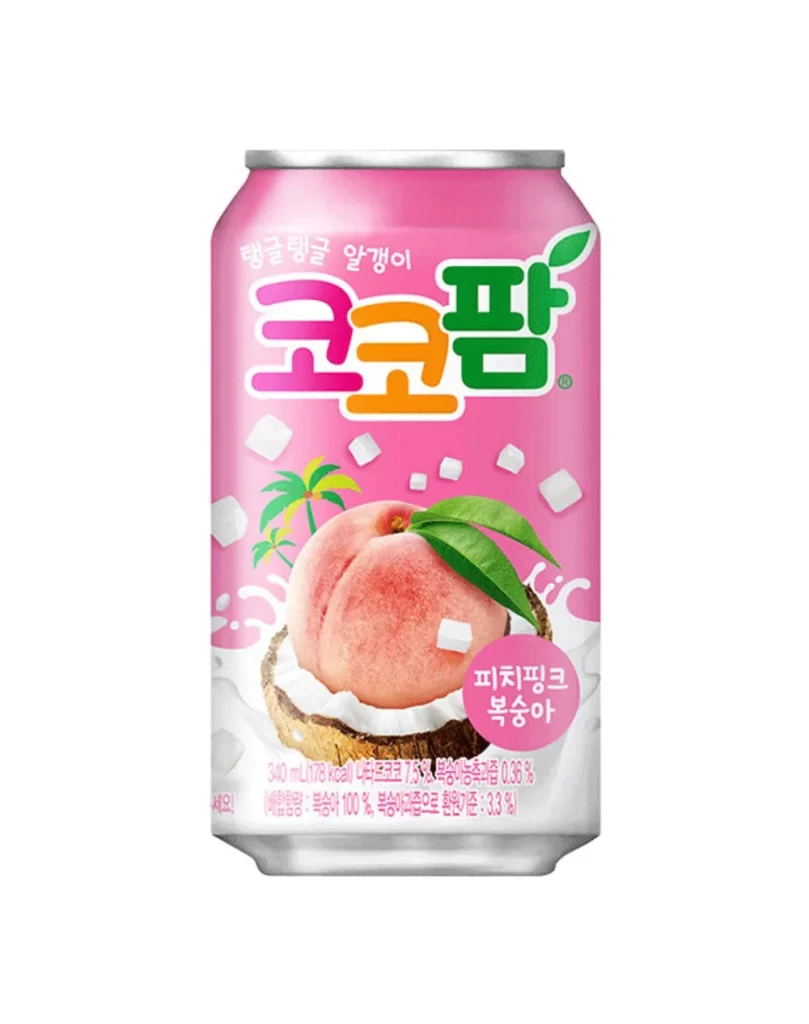 Haitai Coconut Peach Drink Packaging