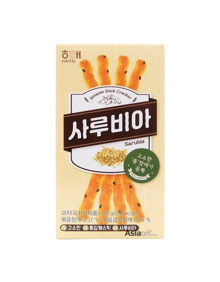 Haitai Sarubia Sesame Biscuit Packaging