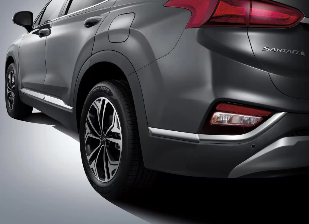 Hyundai Santa Fe Rear Detail Car Photography