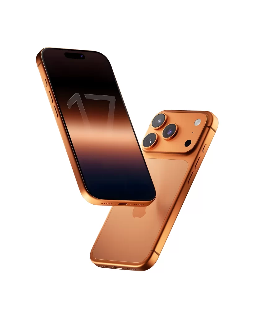 Orange iPhone 17 Pro Product Photo