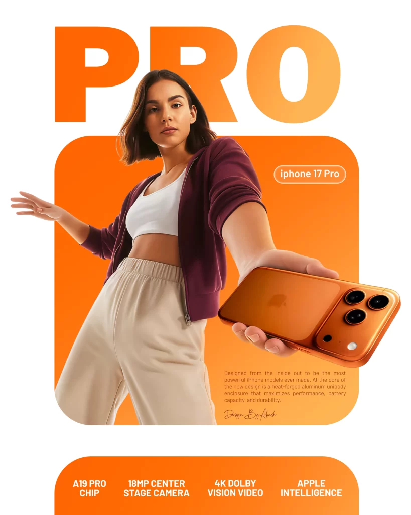 iPhone 17 Pro Feature Poster