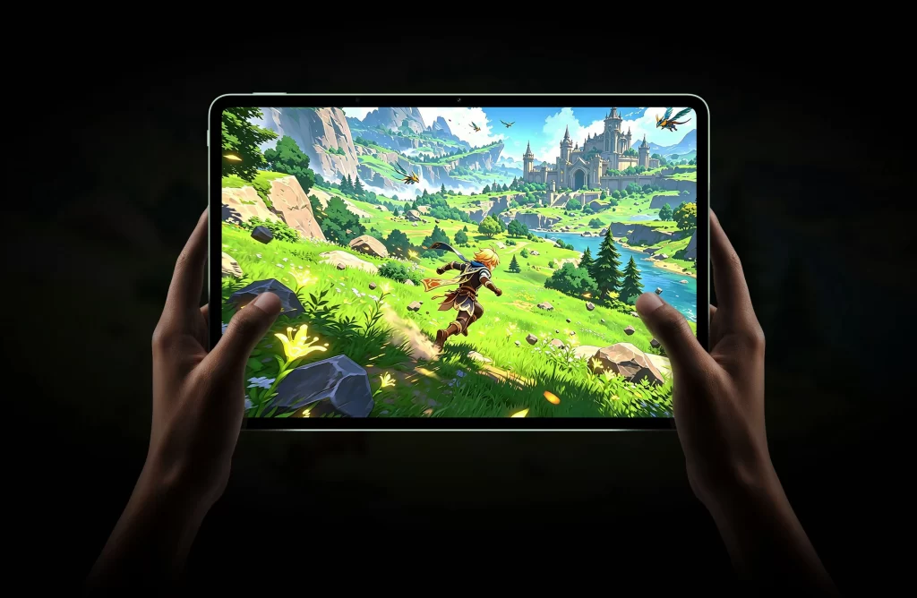 Vivo Tablet Running Game Screen