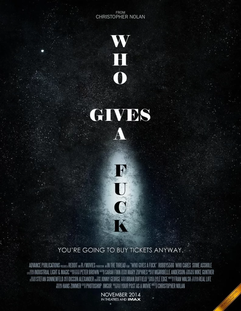The Interstellar Movie Poster