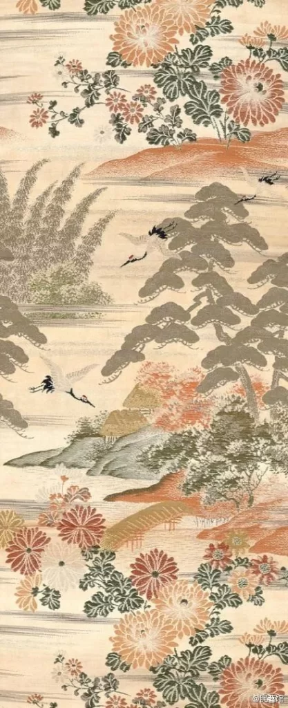 Japanese Landscape Pattern Traditional