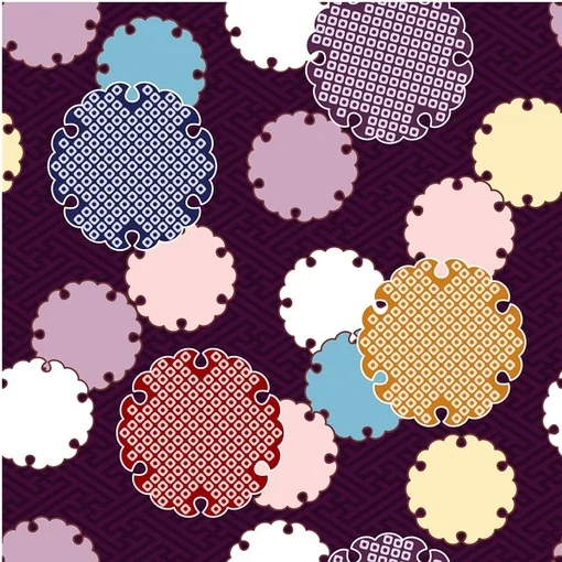 Japanese Scalloped Circle Pattern