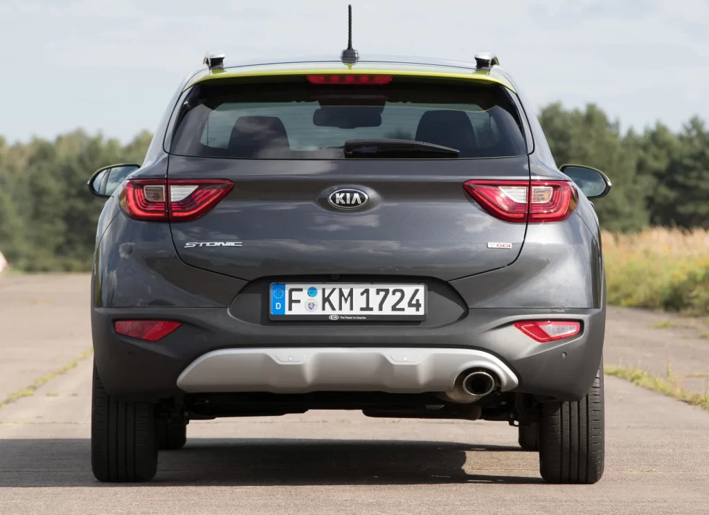 Kia Stonic Rear Detail Car Photography