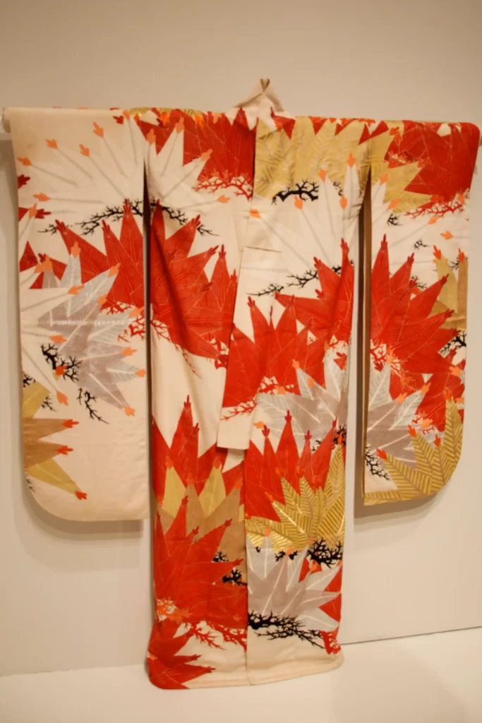 Kimono Colorful Pattern Japanese Traditional Clothing