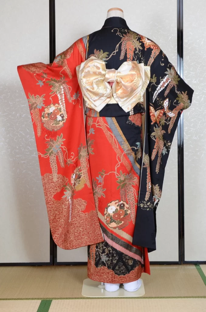 Furisode Kimono FK1-752 Dress Form