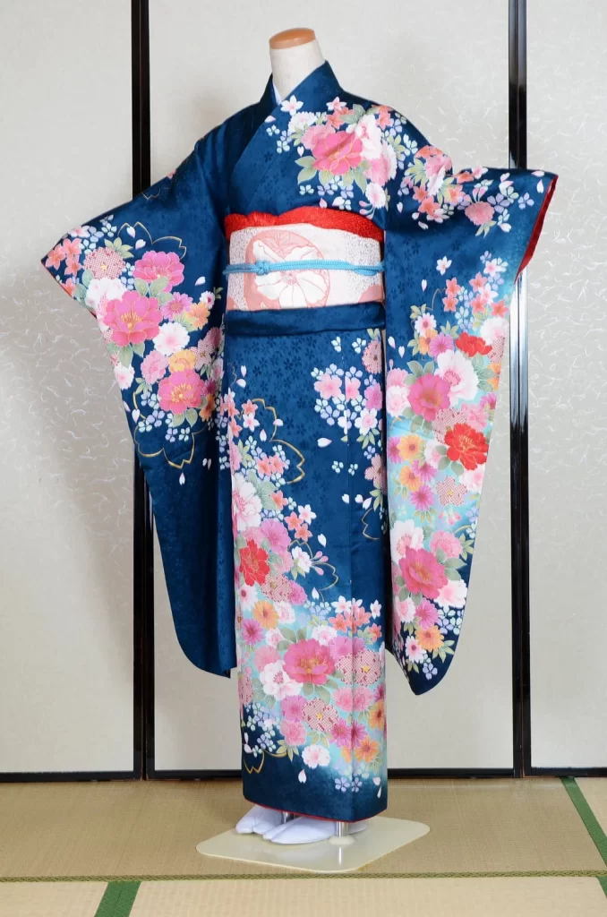 Furisode Kimono FK1-765 Dress Form