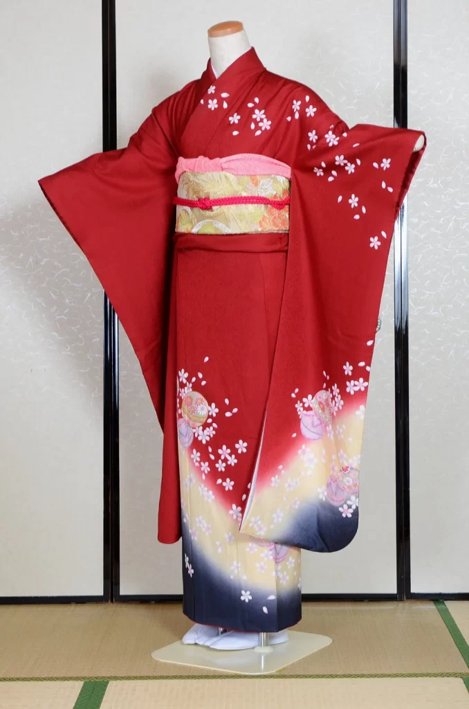 Furisode Kimono FK1-767 Dress Form
