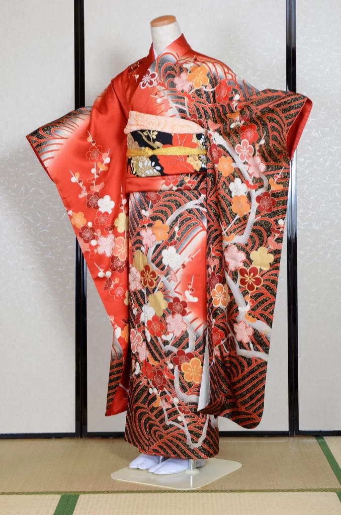 Furisode Kimono FK1-769 Dress Form