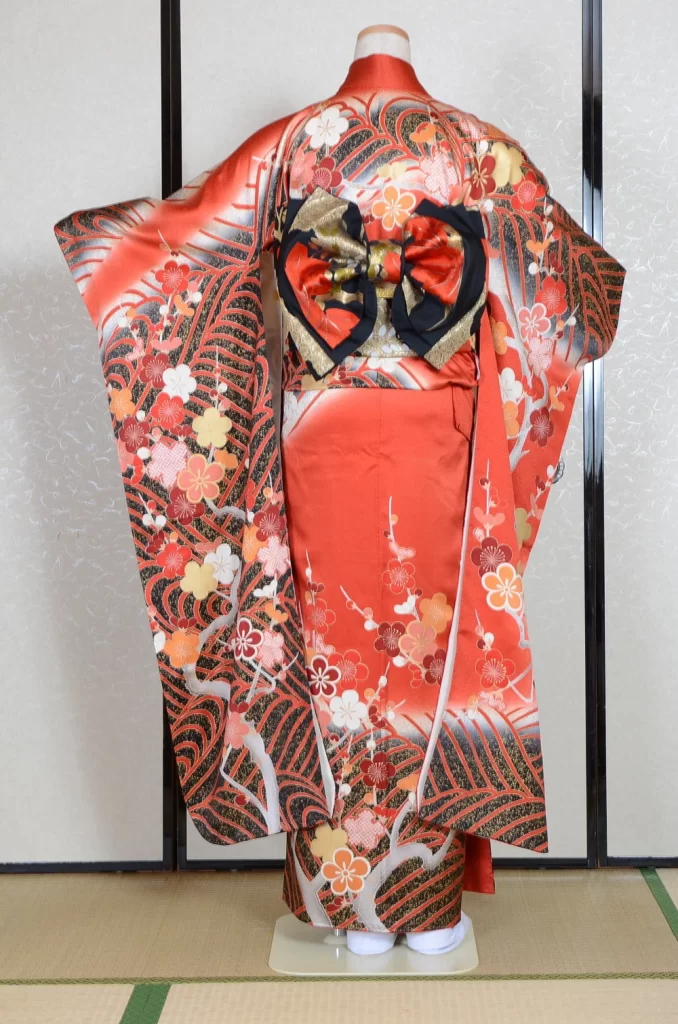 Furisode Kimono FK1-769 Dress Form