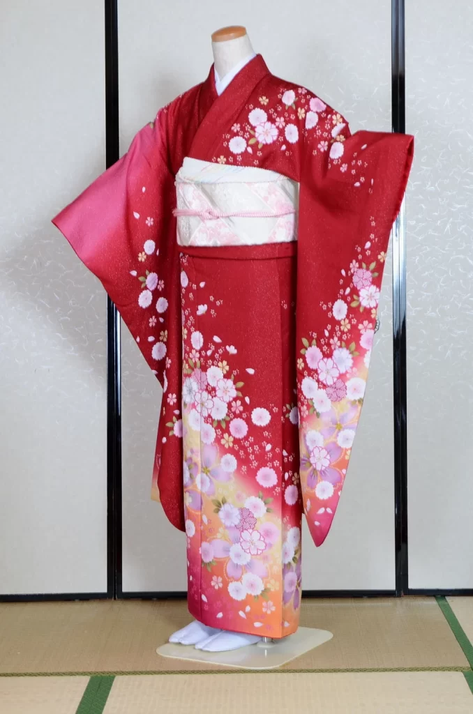 Furisode Kimono FK1-780 Dress Form