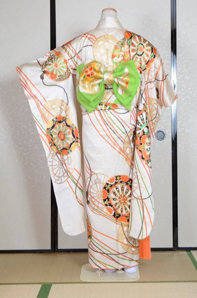 Furisode Kimono FK1-563 Dress Form