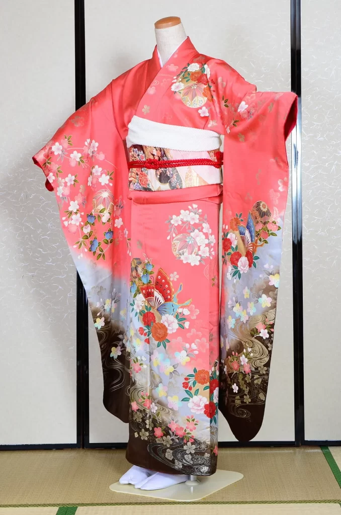 Furisode Kimono FK1-222 Dress Form