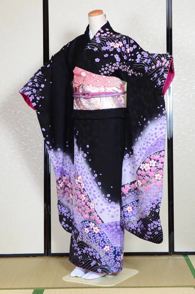 Furisode Kimono FK1-225 Dress Form