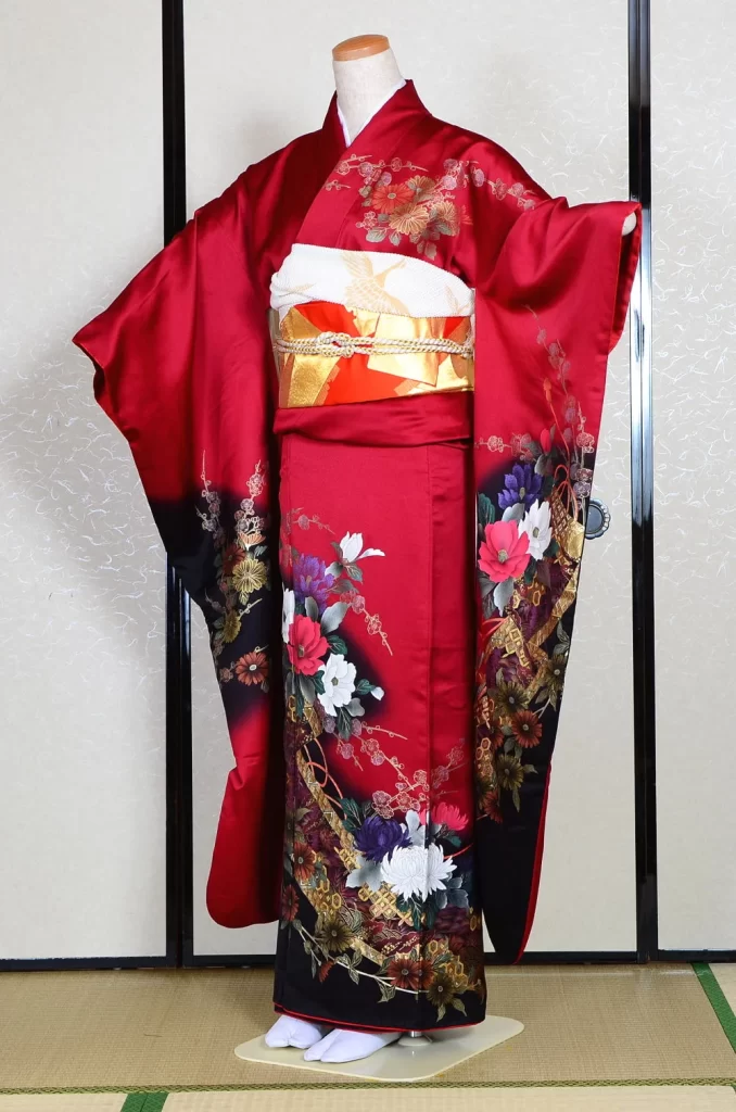 Furisode Kimono FK1-227 Dress Form