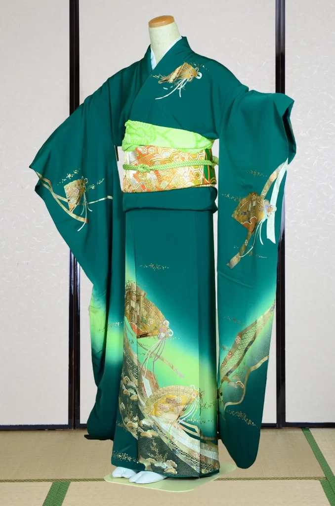 Furisode Kimono FK1-229 Dress Form