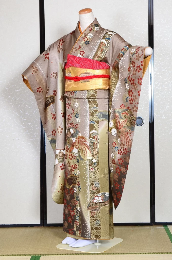 Furisode Kimono FK1-233 Dress Form