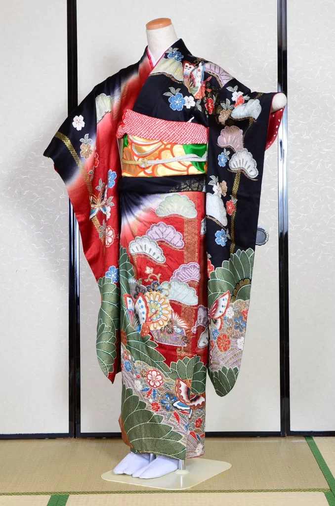 Furisode Kimono FK1-234 Dress Form